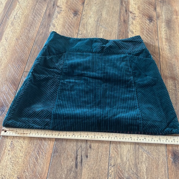 Maeve Slim Corduroy Velvet Mini Skirt 14P - Picture 9 of 11